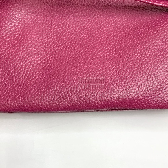 Giani Bernini Triple-zip Pebble Leather Dasher Bag - Picture 6 of 10